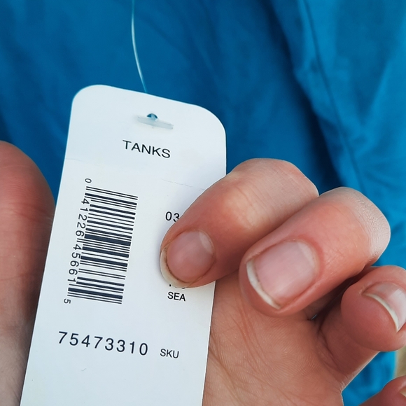 ๐3/15 ๐๏ธ Indigo Turquoise Tank Top - Picture 4 of 7